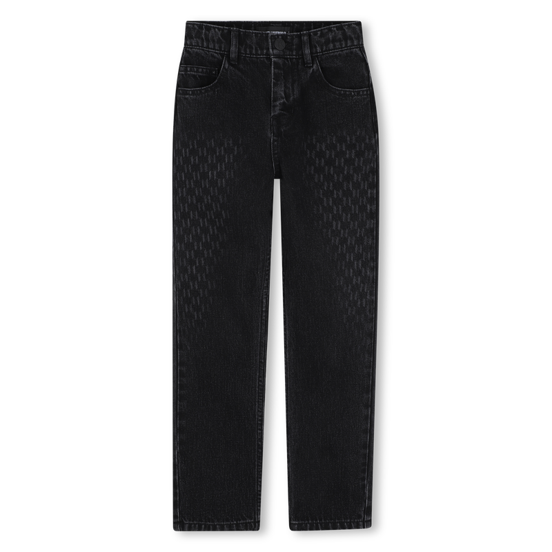 Pantalon en denim KARL LAGERFELD KIDS 
                        GARCON