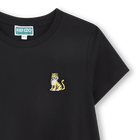 Robe &eacute;vas&eacute;e badge brod&eacute; KENZO KIDS 
                    FILLE