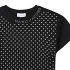 Top en coton avec strass MARC JACOBS 
                    FILLE