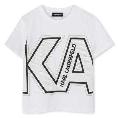 T-shirt à manches courtes KARL LAGERFELD KIDS GARCON