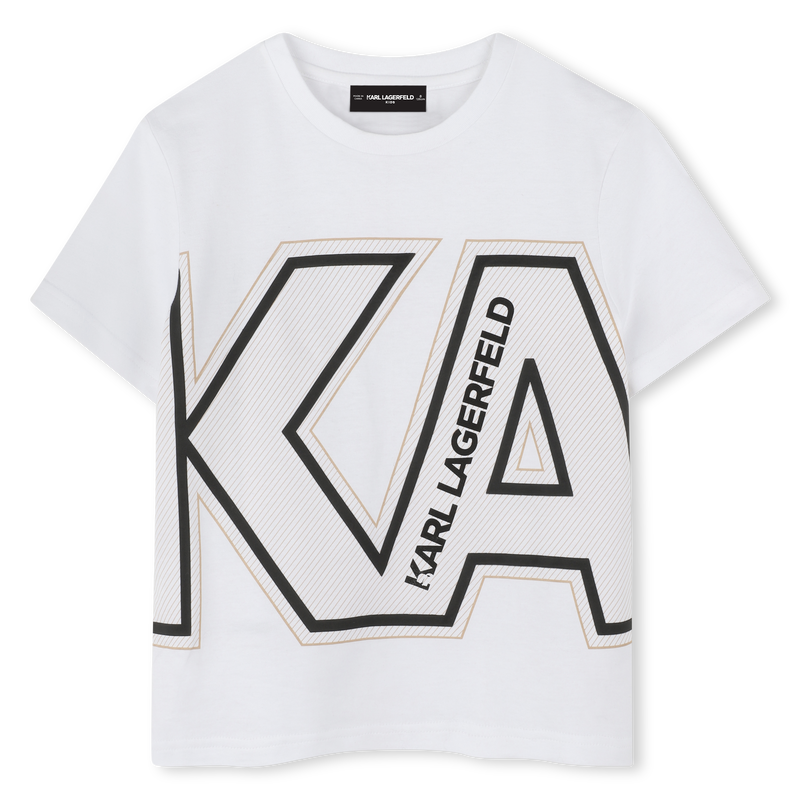 T-shirt à manches courtes KARL LAGERFELD KIDS 
                    GARCON