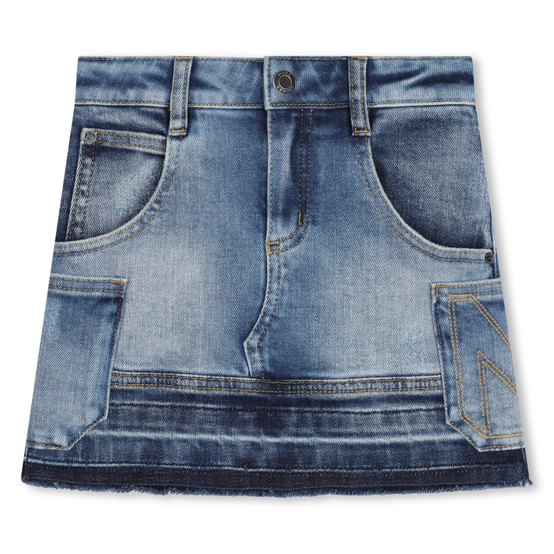 Jupe en jean usé THE MARC JACOBS 
                    FILLE