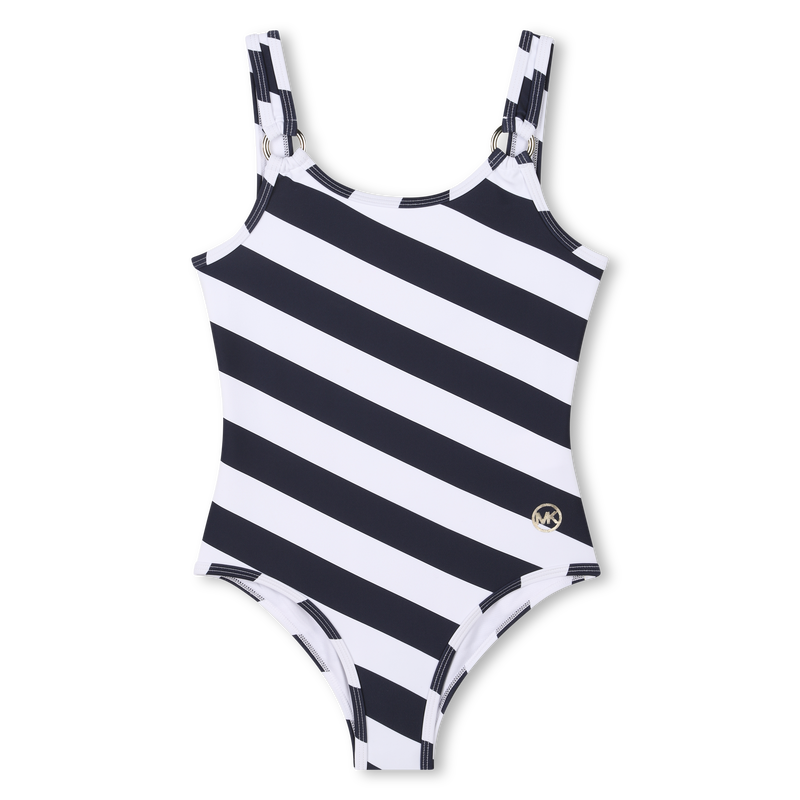 Maillot de bain 1 pi&egrave;ce ray&eacute; MICHAEL KORS 
                        FILLE