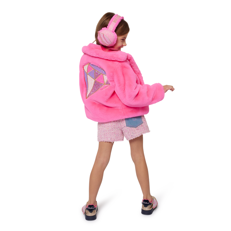Manteau en polaire duveteuse BILLIEBLUSH 
                    FILLE