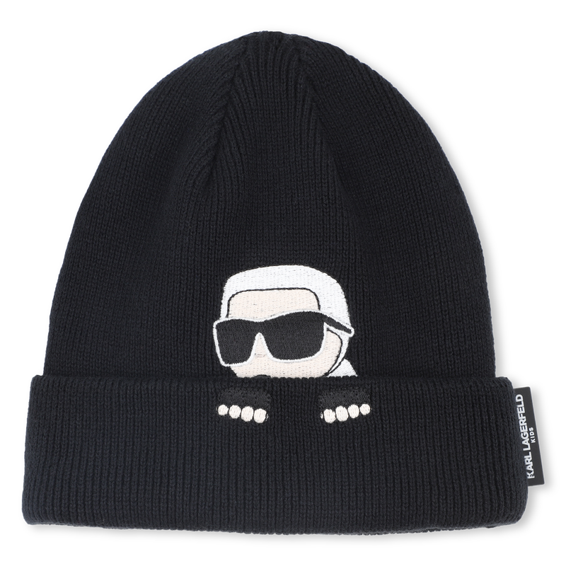 Bonnet tricot KARL LAGERFELD KIDS 
                        GARCON
