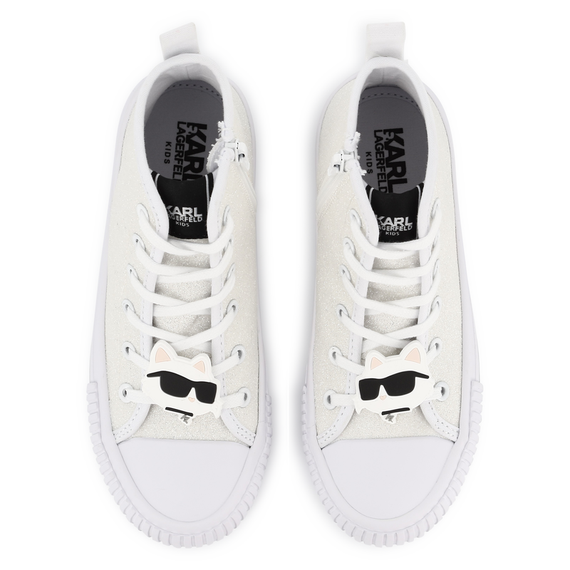 Baskets montantes KARL LAGERFELD KIDS 
                    FILLE