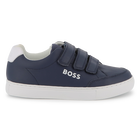 Baskets en cuir de vachette BOSS 
                    GARCON