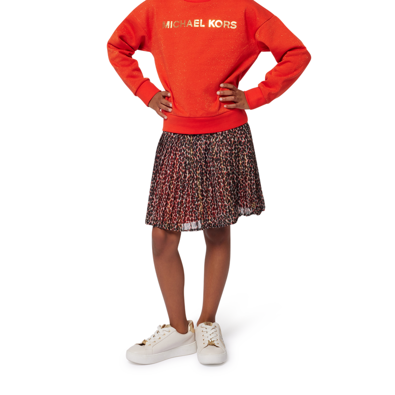 Jupe courte pliss&eacute;e MICHAEL KORS 
                        FILLE