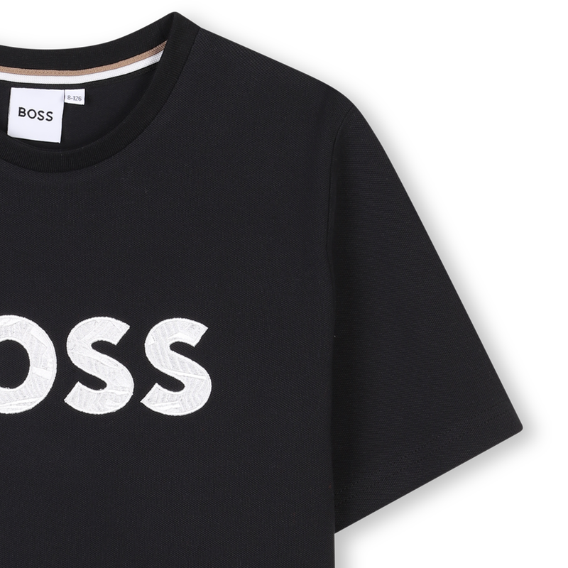 T-shirt brod&eacute; BOSS 
                        GARCON