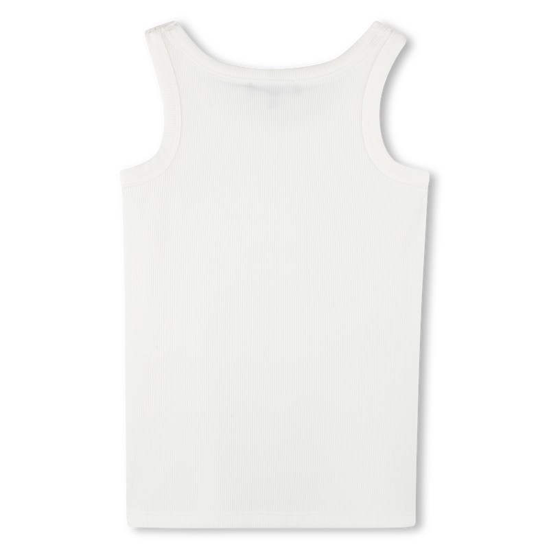 Débardeur en côtes 2x2 DKNY 
                    FILLE