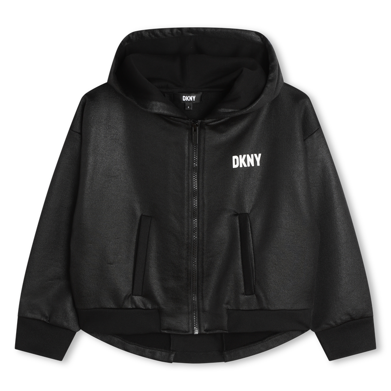 Cardigan à capuche DKNY 
                    FILLE