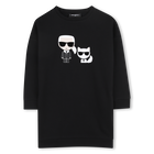 ROBE MANCHES LONGUES, BLACK, hi-res