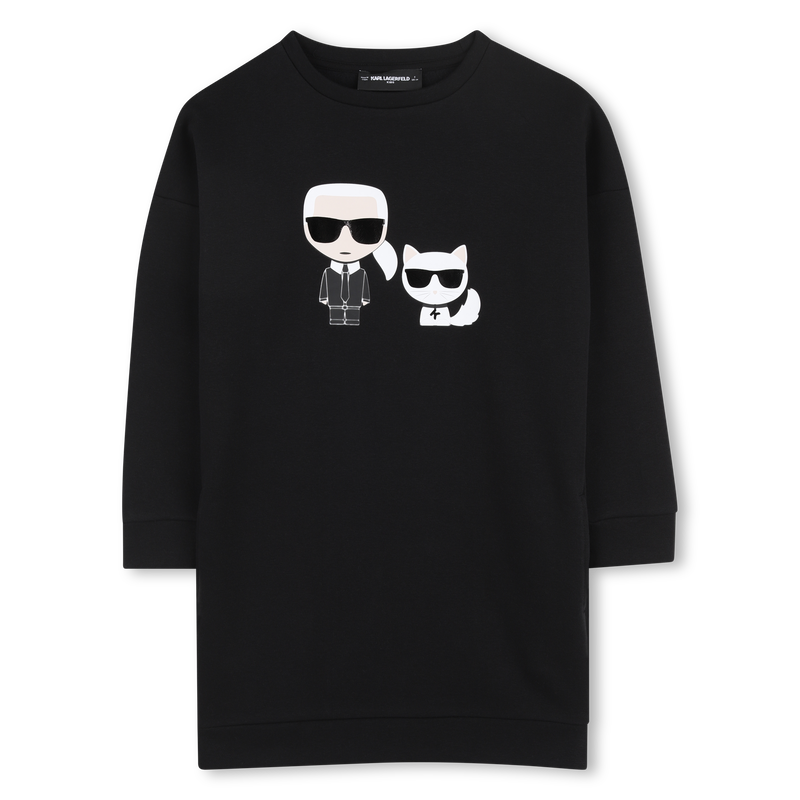 ROBE MANCHES LONGUES KARL LAGERFELD KIDS 
                        FILLE