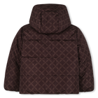 Doudoune &agrave; capuche r&eacute;versible MICHAEL KORS 
                    FILLE