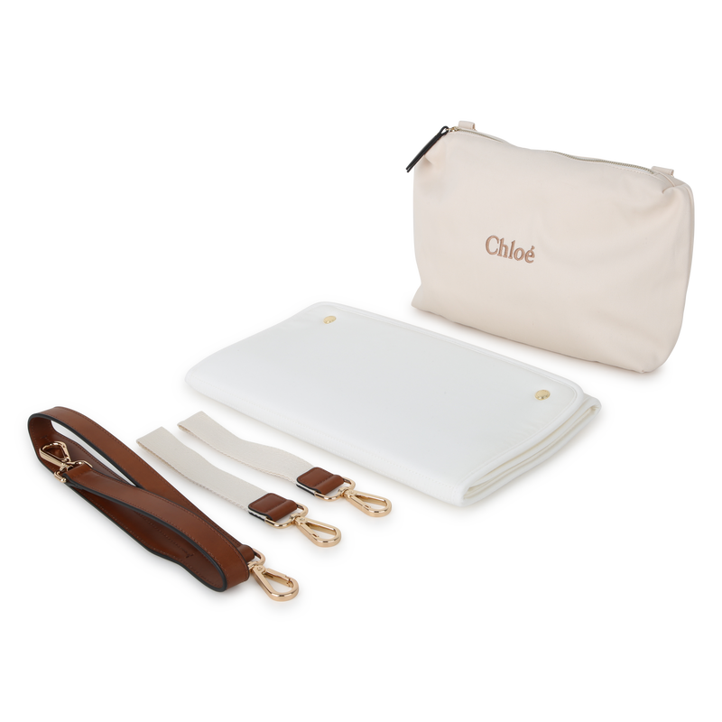 Sac à langer bi-matière CHLOE 
                        FILLE
