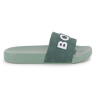 Claquettes sigl&eacute;es BOSS 
                    GARCON