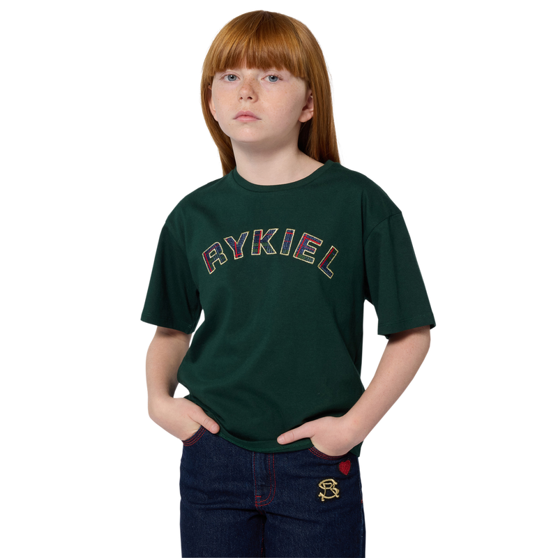 Tee shirt à manches courtes SONIA RYKIEL 
                    FILLE