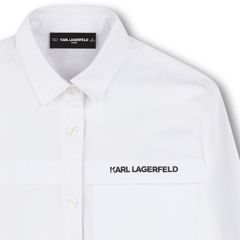 Chemise à manches longues KARL LAGERFELD KIDS 
                    GARCON