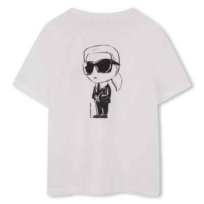 T-SHIRT MANCHES COURTES KARL LAGERFELD KIDS GARCON