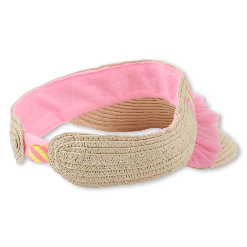 Visière avec logo brodé BILLIEBLUSH 
                    FILLE