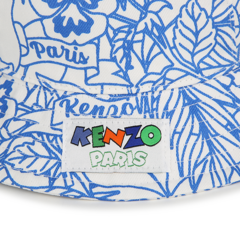 Bob imprimé en toile de coton KENZO KIDS 
                    UNISEXE