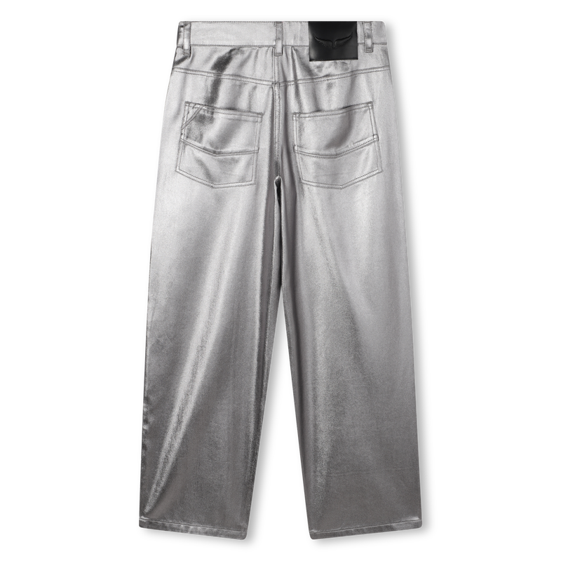 Pantalon large argent&eacute; ZADIG & VOLTAIRE 
                        FILLE