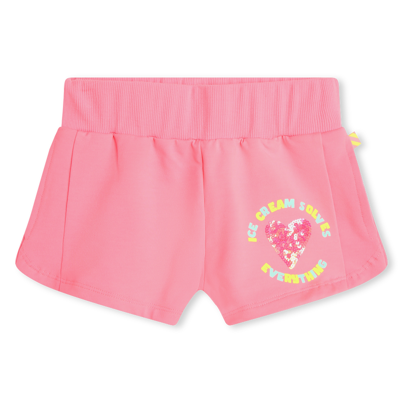 Short molletonné orné de sequins BILLIEBLUSH 
                    FILLE