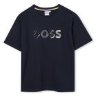 T-shirt &agrave; manches courtes, BLEU CARGO, hi-res