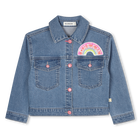 Veste en denim &agrave; poches BILLIEBLUSH 
                    FILLE