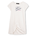 Robe manches courtes KARL LAGERFELD KIDS 
                    FILLE