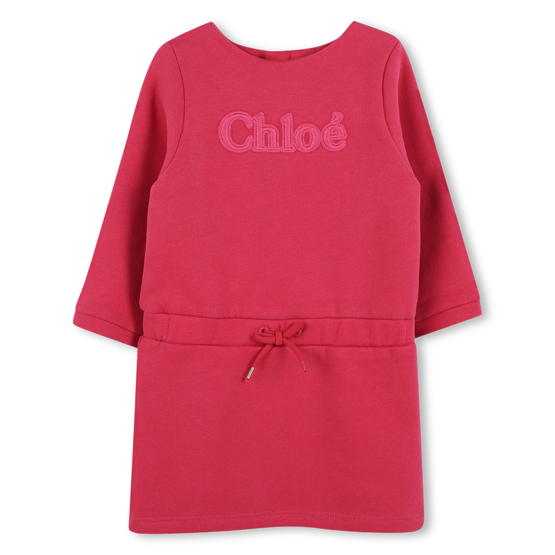 Robe molletonnée à noeud CHLOE 
                    FILLE