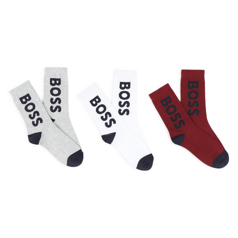Lot de 3 paires de chaussettes BOSS 
                    GARCON