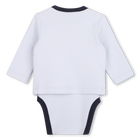 Ensemble body, bavoir et bonnet BOSS 
                    GARCON