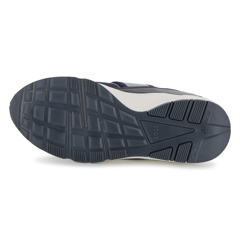 BASKETS EN CUIR DE VACHETTE BOSS 
                        GARCON