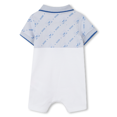 Combinaison-short à col polo BOSS GARCON
