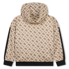 Cardigan en jacquard &agrave; capuche BOSS 
                    FILLE