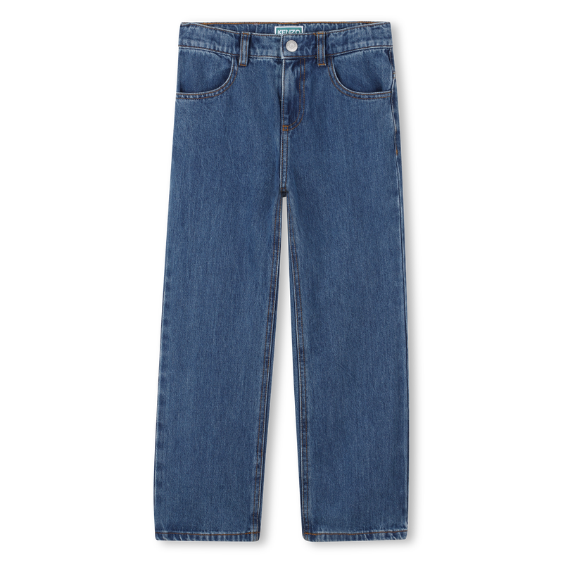 Pantalon en denim KENZO KIDS 
                    GARCON