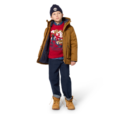 Tee-shirt manches longues TIMBERLAND GARCON