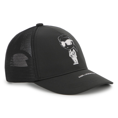 CASQUETTE &Agrave; FERMETURE R&Eacute;GLABLE KARL LAGERFELD KIDS GARCON