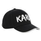 Casquette &agrave; fermeture r&eacute;glable KARL LAGERFELD KIDS 
                    GARCON