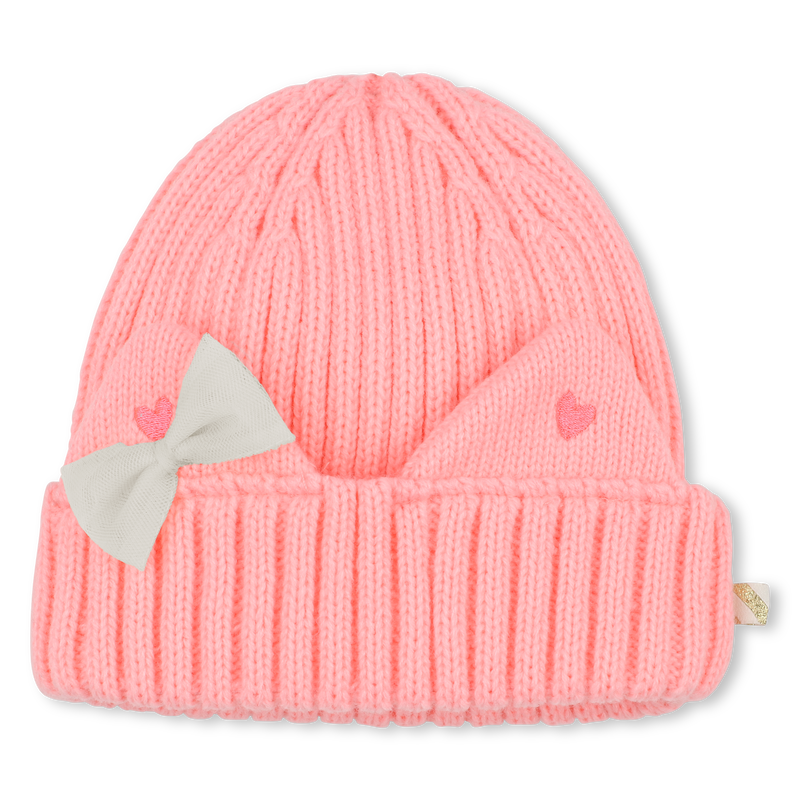 Bonnet broderies coeurs BILLIEBLUSH 
                    FILLE