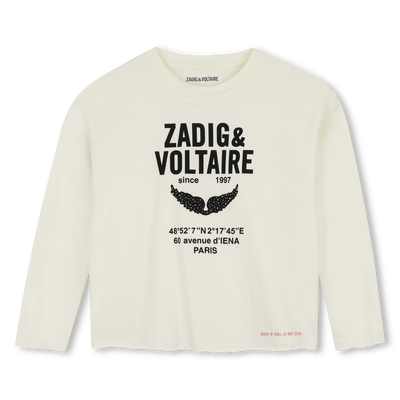 Tee-shirt manches longues ZADIG & VOLTAIRE FILLE