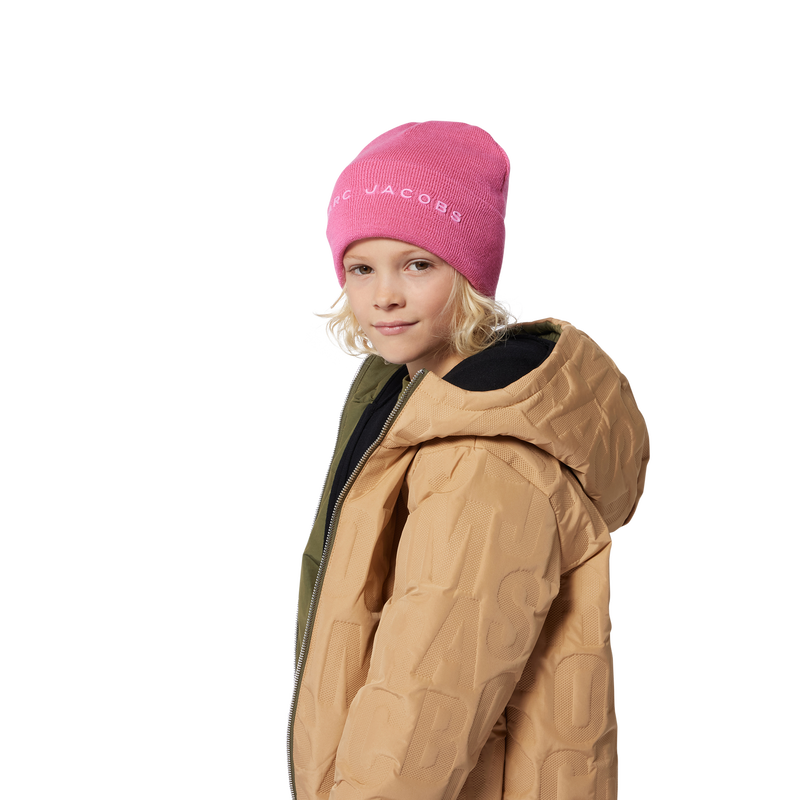 Bonnet fantaisie à revers THE MARC JACOBS 
                    UNISEXE