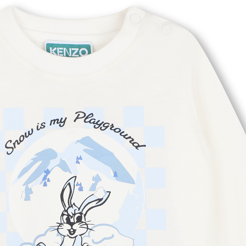 Tee-shirt manches longues KENZO KIDS 
                        GARCON