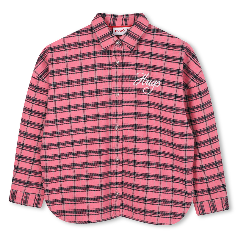 Chemise à carreaux Hugo 
                    FILLE