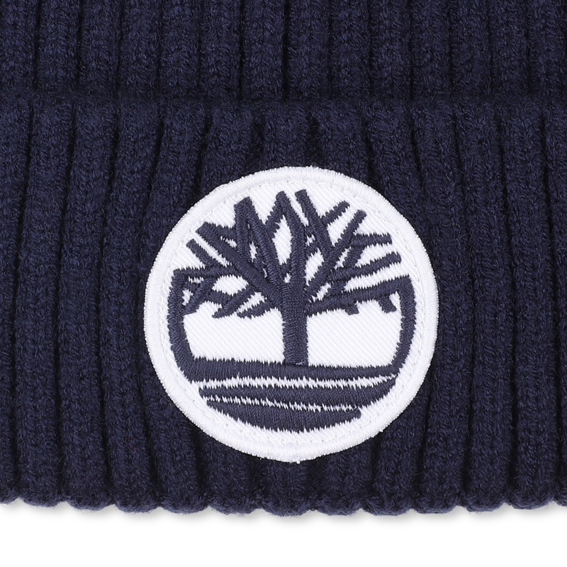 Bonnet badge tricoté siglé TIMBERLAND 
                    GARCON