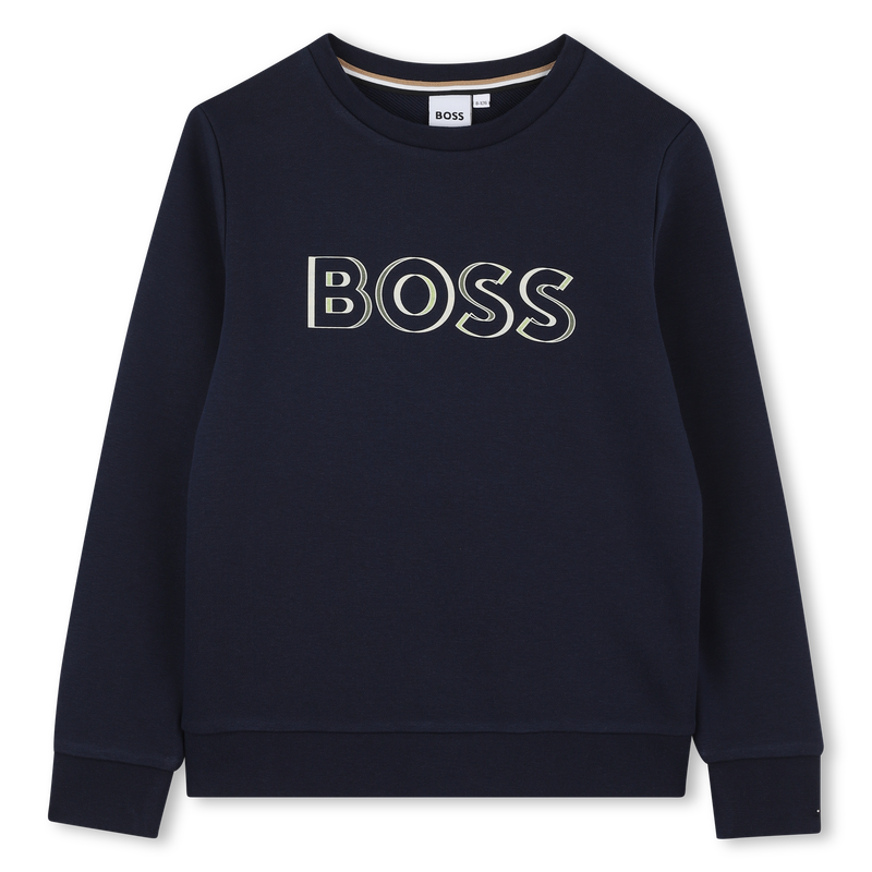 Sweat-shirt molletonn&eacute; BOSS 
                        GARCON