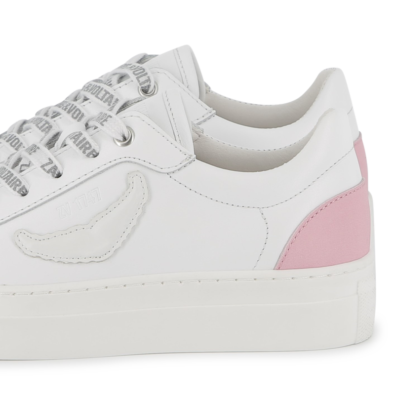 Baskets en cuir à lacets ZADIG & VOLTAIRE 
                    FILLE