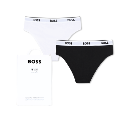 LOT DE 2 CULOTTES BOSS FILLE