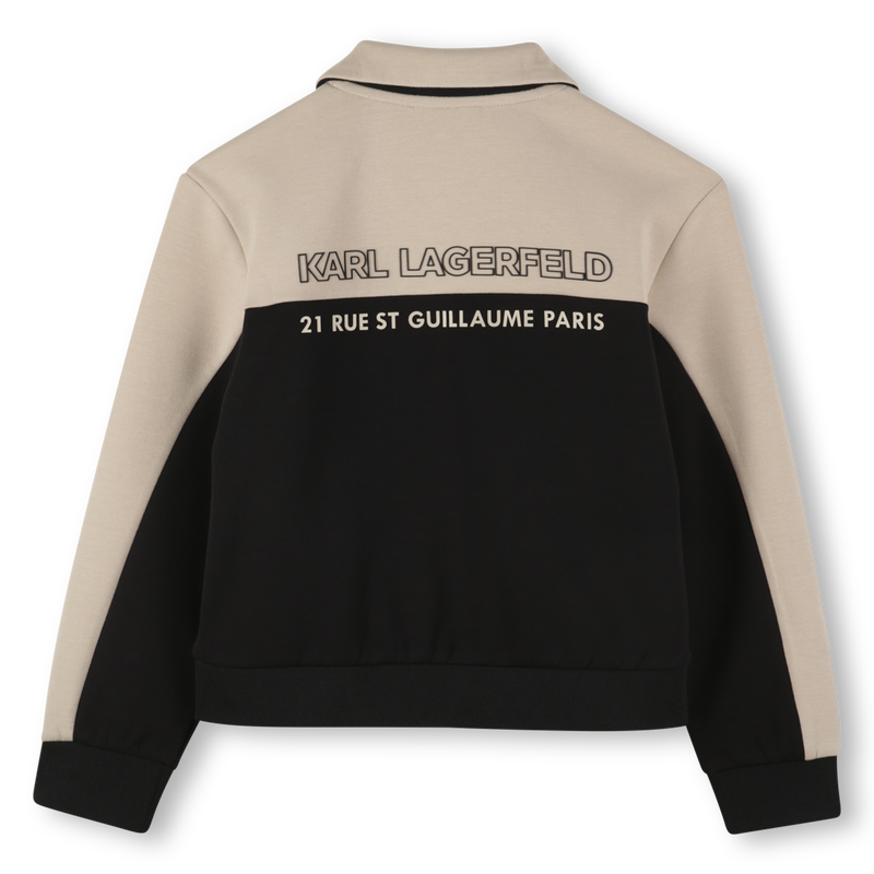 Cardigan bicolore KARL LAGERFELD KIDS 
                        GARCON